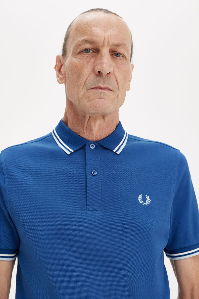 TWIN TIPPED FRED PERRY SHIRT