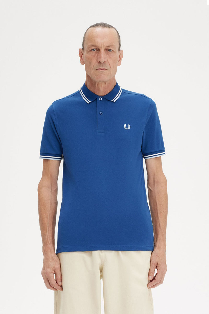 TWIN TIPPED FRED PERRY SHIRT