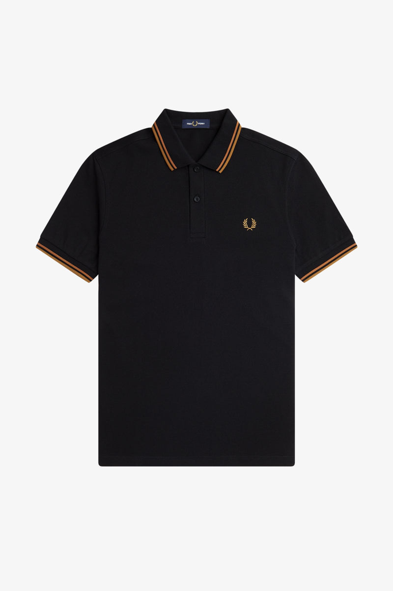 TWIN TIPPED FRED PERRY SHIRT