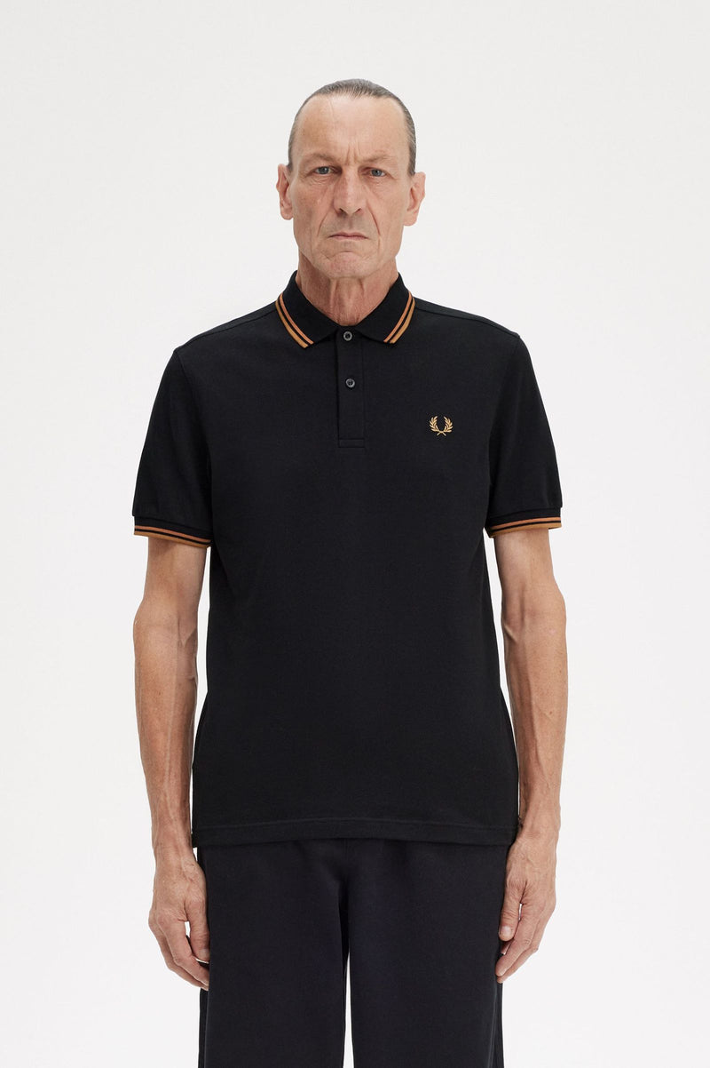 TWIN TIPPED FRED PERRY SHIRT