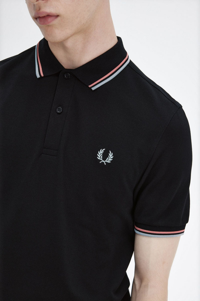 TWIN TIPPED FRED PERRY SHIRT