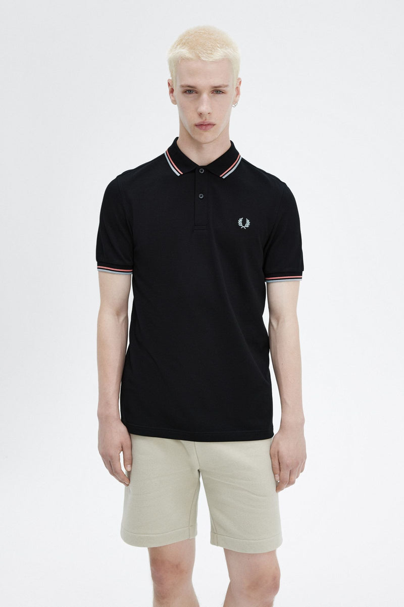 TWIN TIPPED FRED PERRY SHIRT