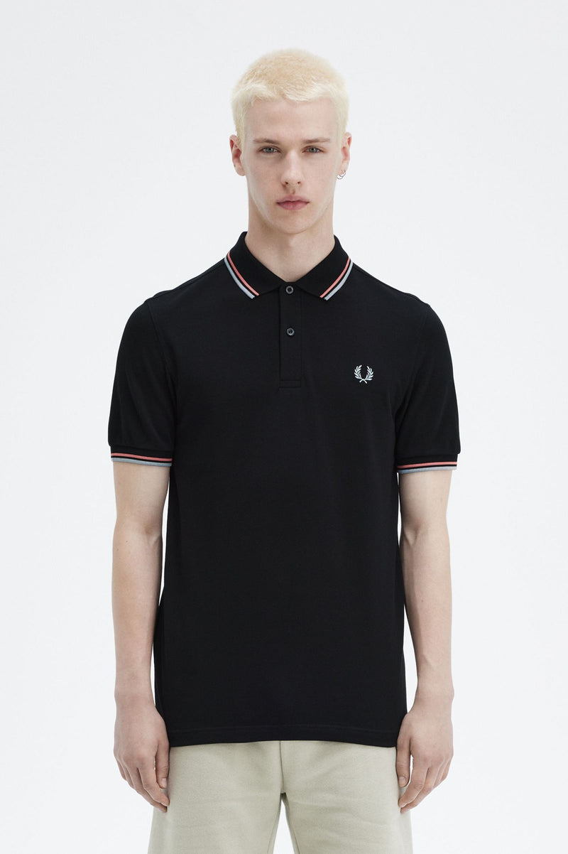 TWIN TIPPED FRED PERRY SHIRT