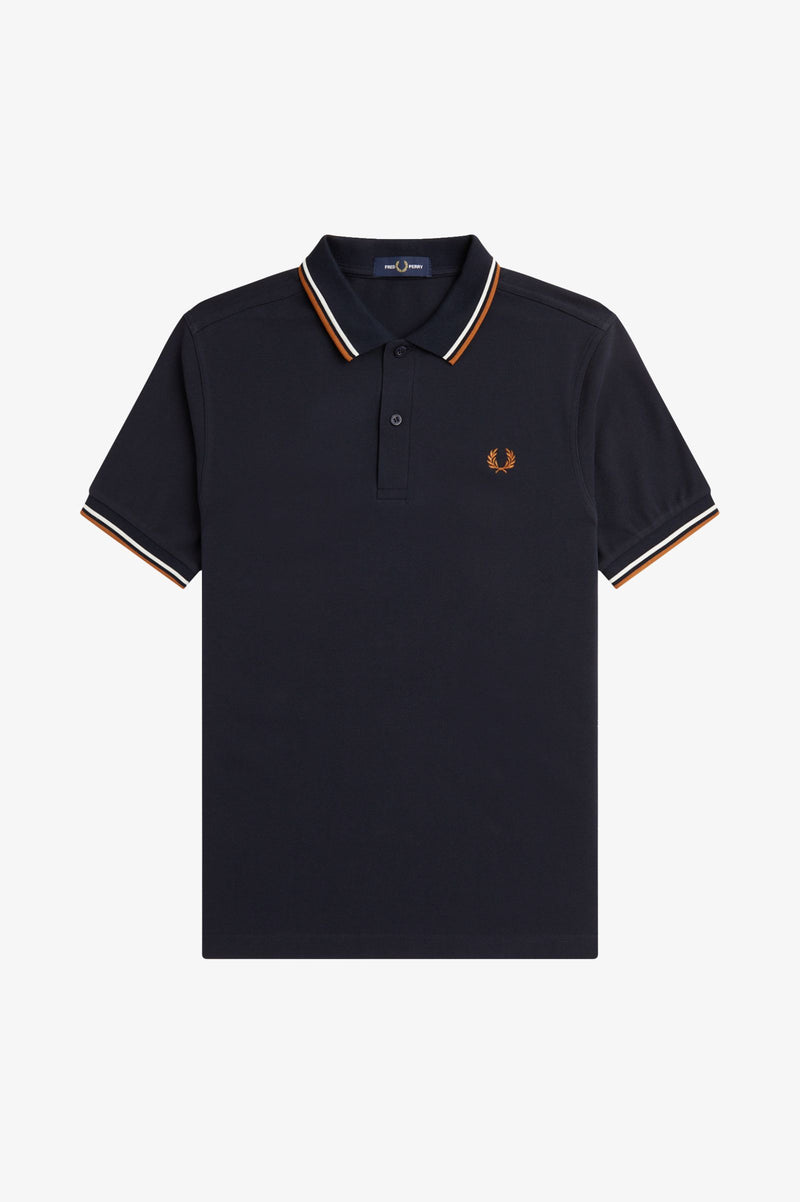 TWIN TIPPED FRED PERRY SHIRT