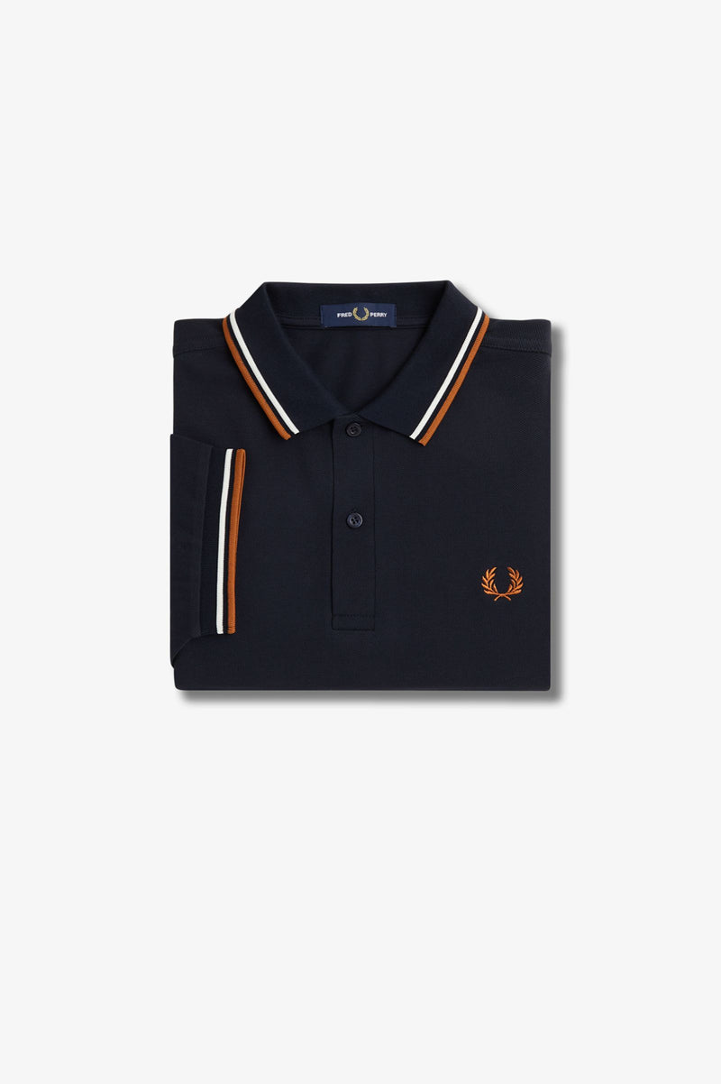 TWIN TIPPED FRED PERRY SHIRT