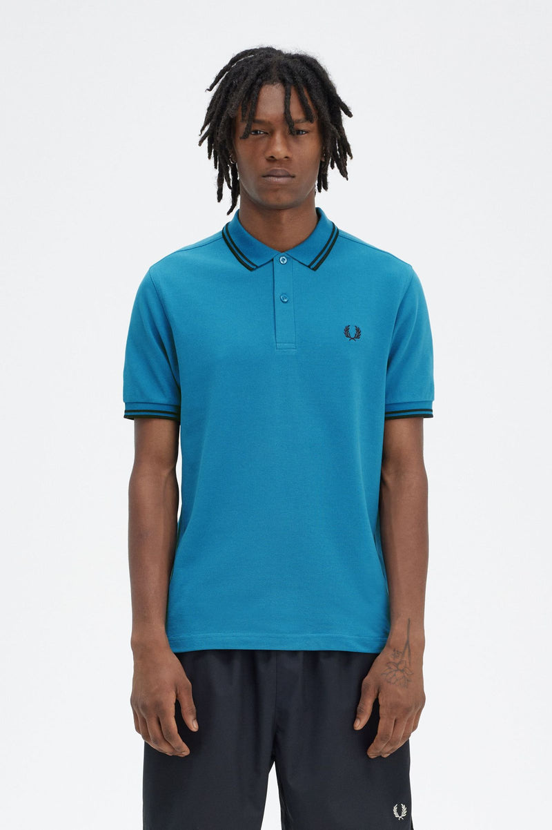 TWIN TIPPED FRED PERRY SHIRT