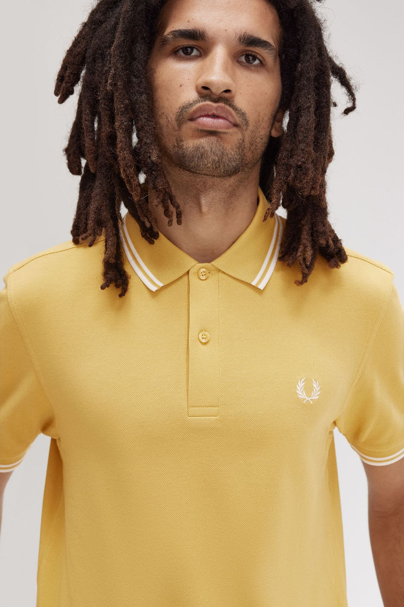 TWIN TIPPED FRED PERRY SHIRT