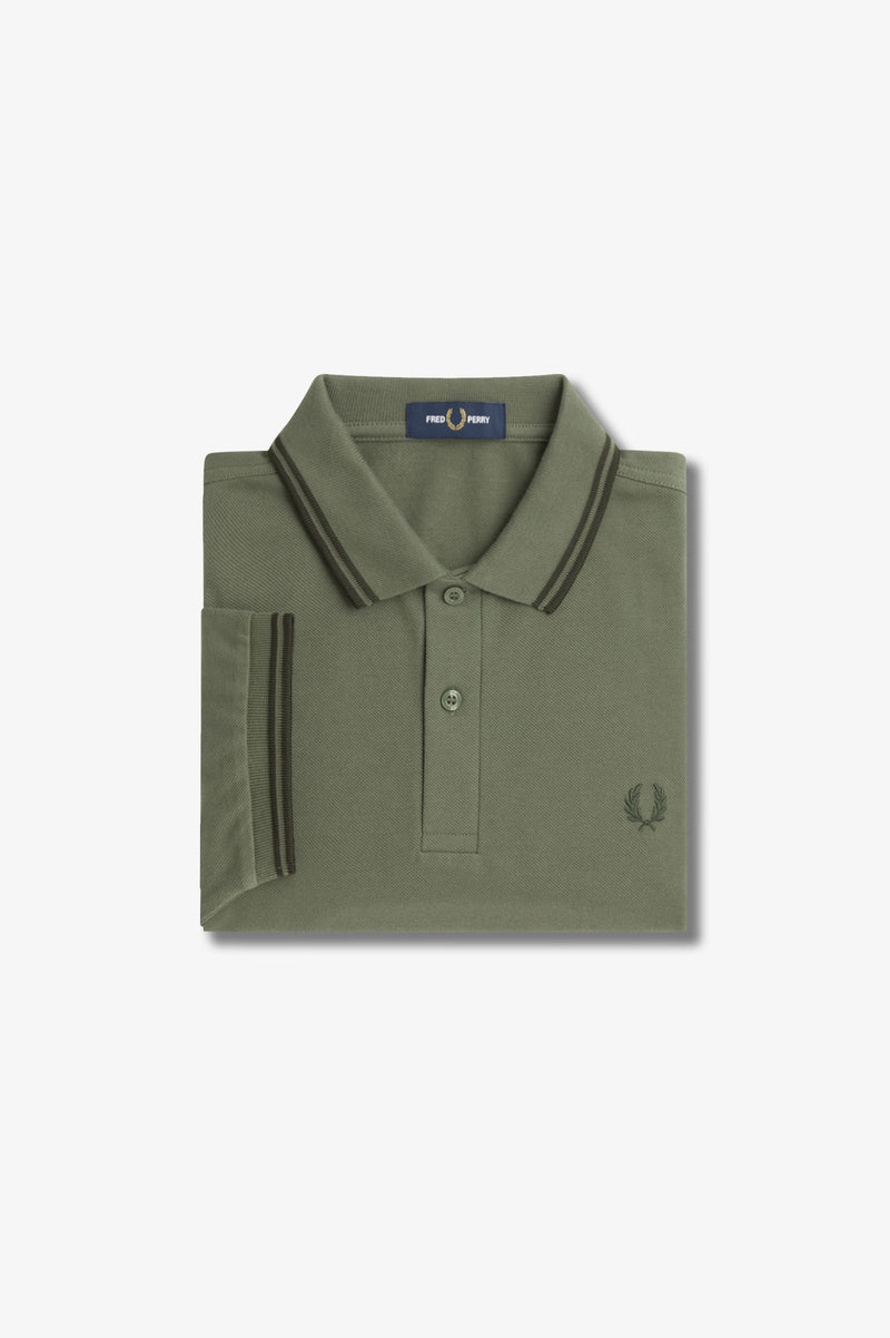 TWIN TIPPED FRED PERRY SHIRT