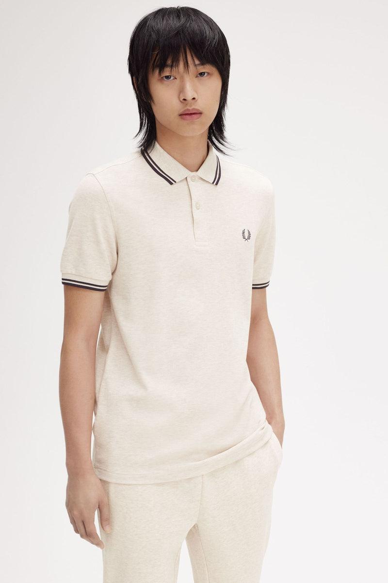 TWIN TIPPED FRED PERRY SHIRT