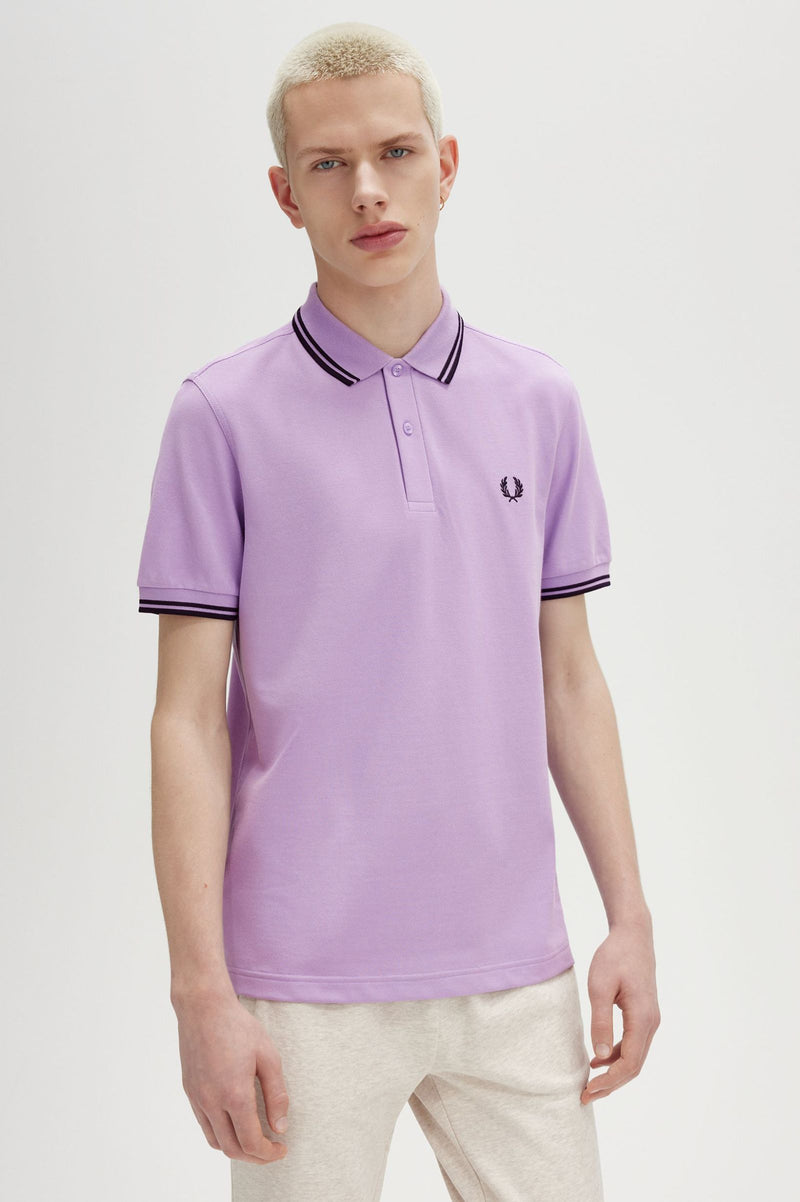 TWIN TIPPED FRED PERRY SHIRT