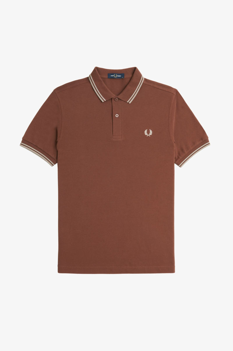 TWIN TIPPED FRED PERRY SHIRT