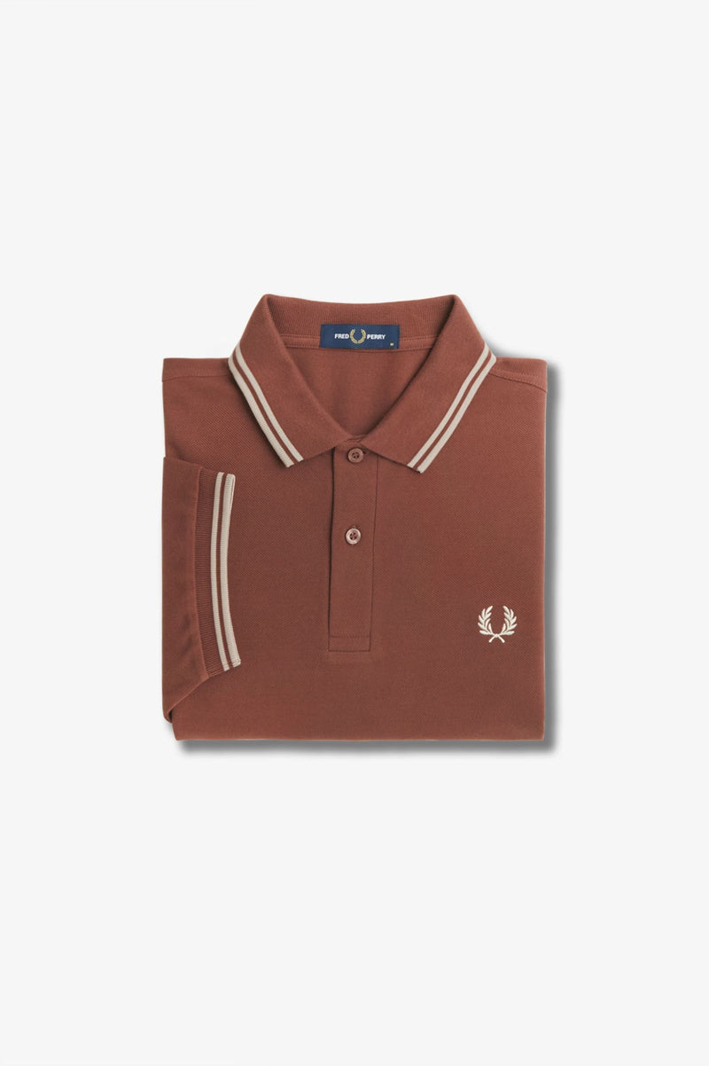 TWIN TIPPED FRED PERRY SHIRT