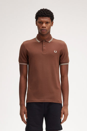 TWIN TIPPED FRED PERRY SHIRT