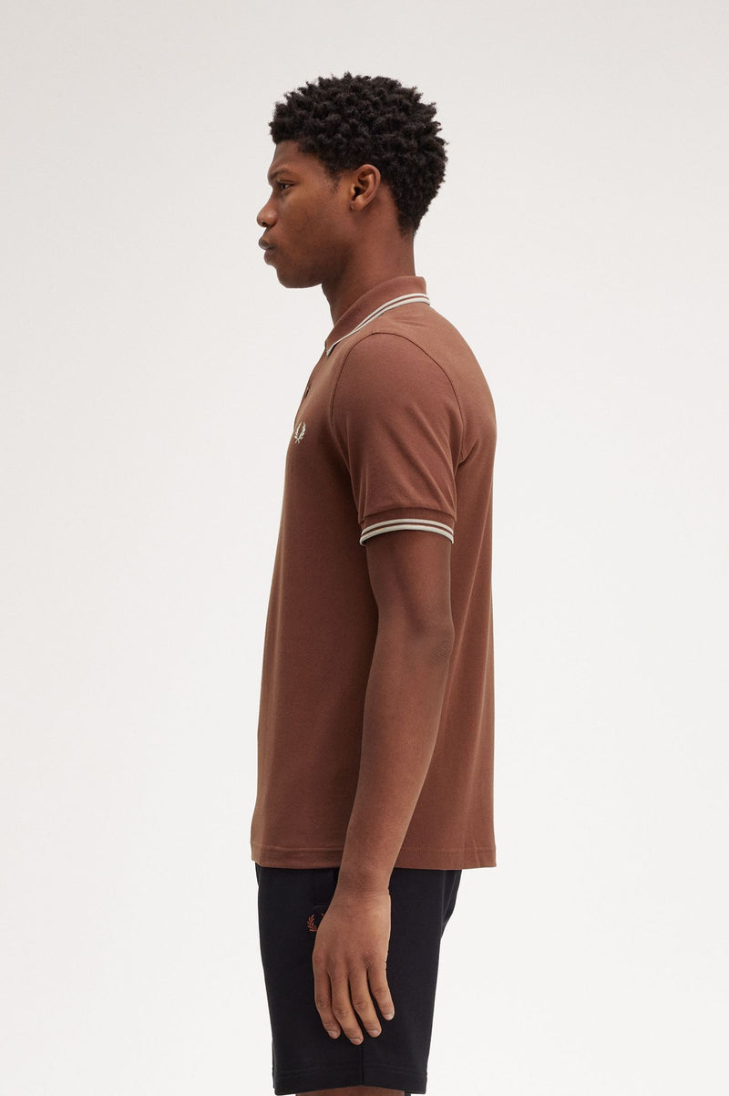 TWIN TIPPED FRED PERRY SHIRT