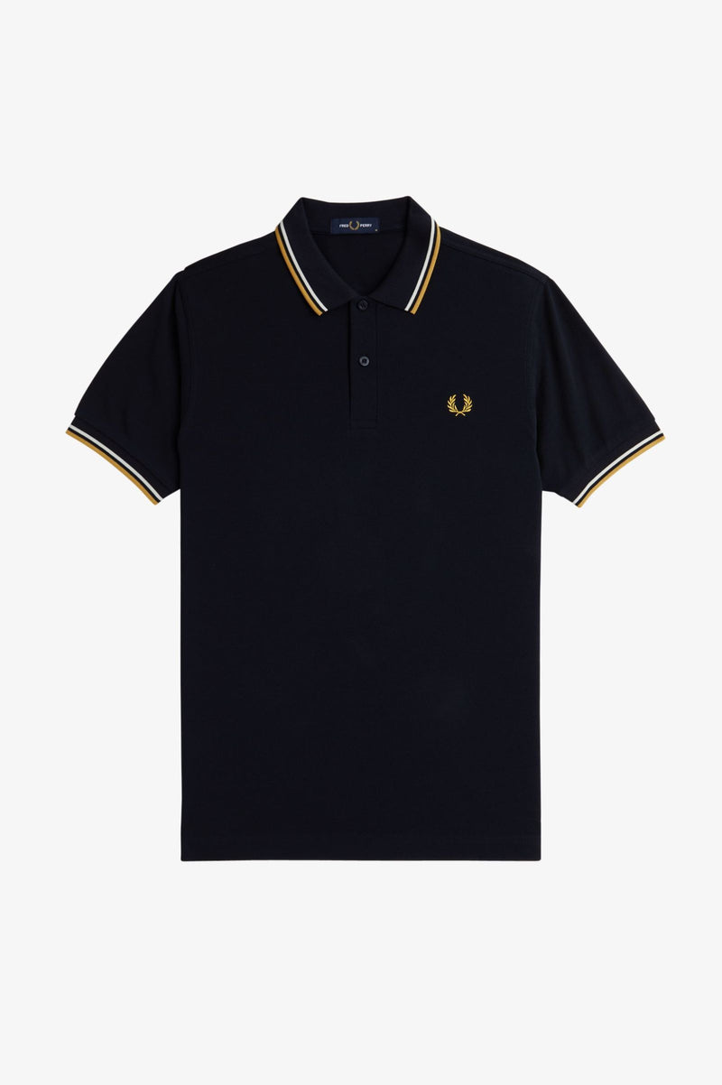 TWIN TIPPED FRED PERRY SHIRT