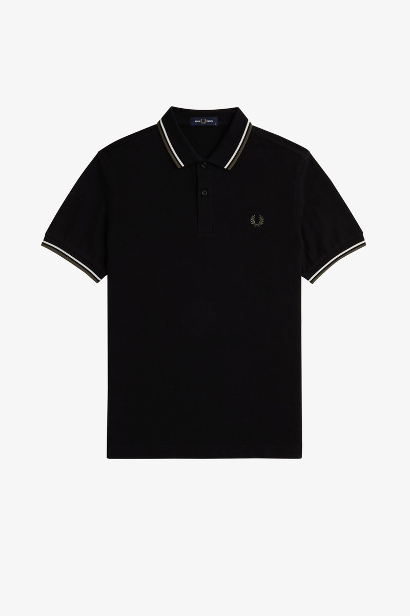 TWIN TIPPED FRED PERRY SHIRT