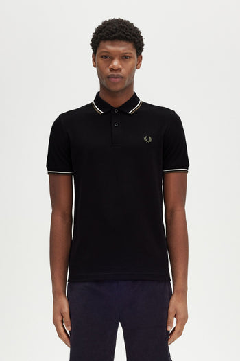 TWIN TIPPED FRED PERRY SHIRT