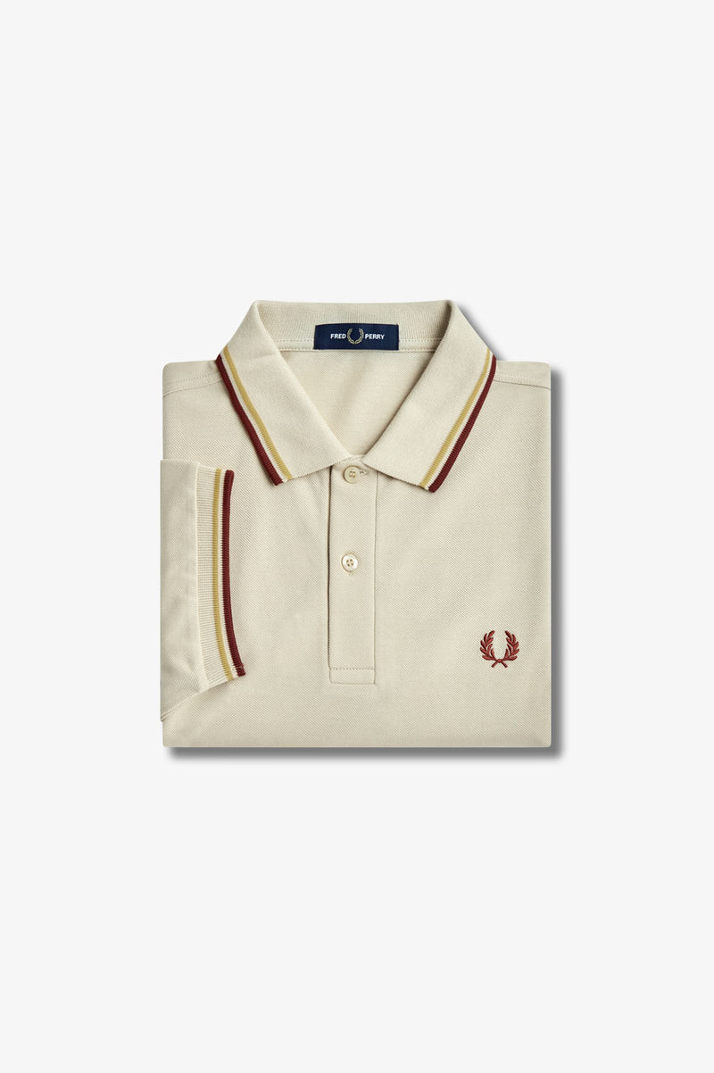 TWIN TIPPED FRED PERRY SHIRT