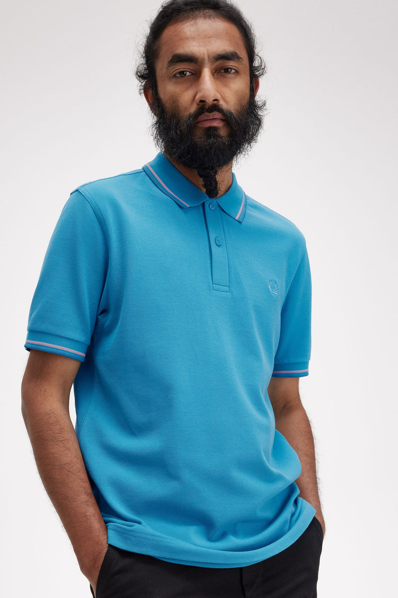 TWIN TIPPED FRED PERRY SHIRT