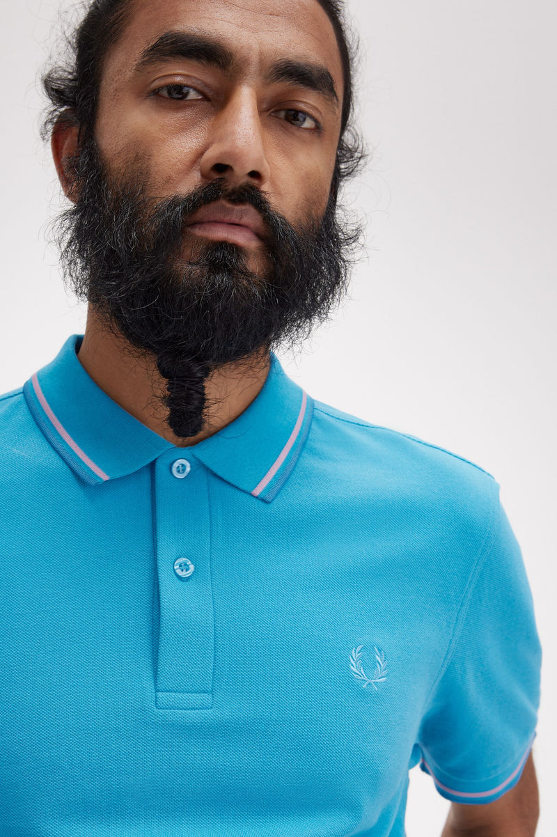 TWIN TIPPED FRED PERRY SHIRT