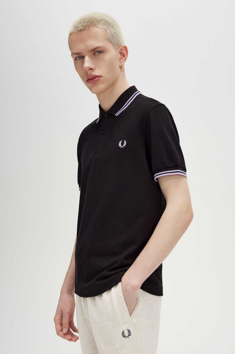 TWIN TIPPED FRED PERRY SHIRT