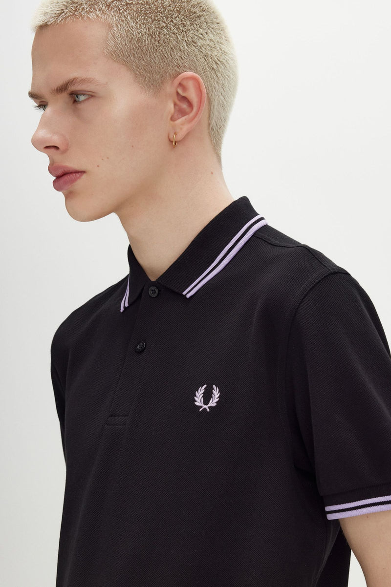 TWIN TIPPED FRED PERRY SHIRT