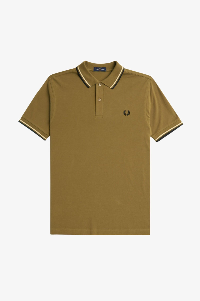 TWIN TIPPED FRED PERRY SHIRT