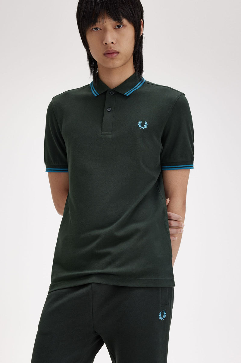 TWIN TIPPED FRED PERRY SHIRT