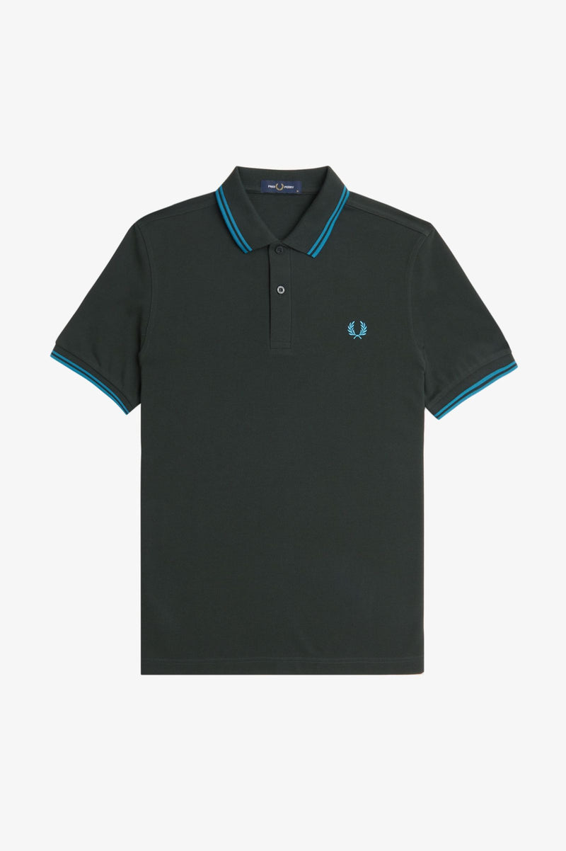 TWIN TIPPED FRED PERRY SHIRT