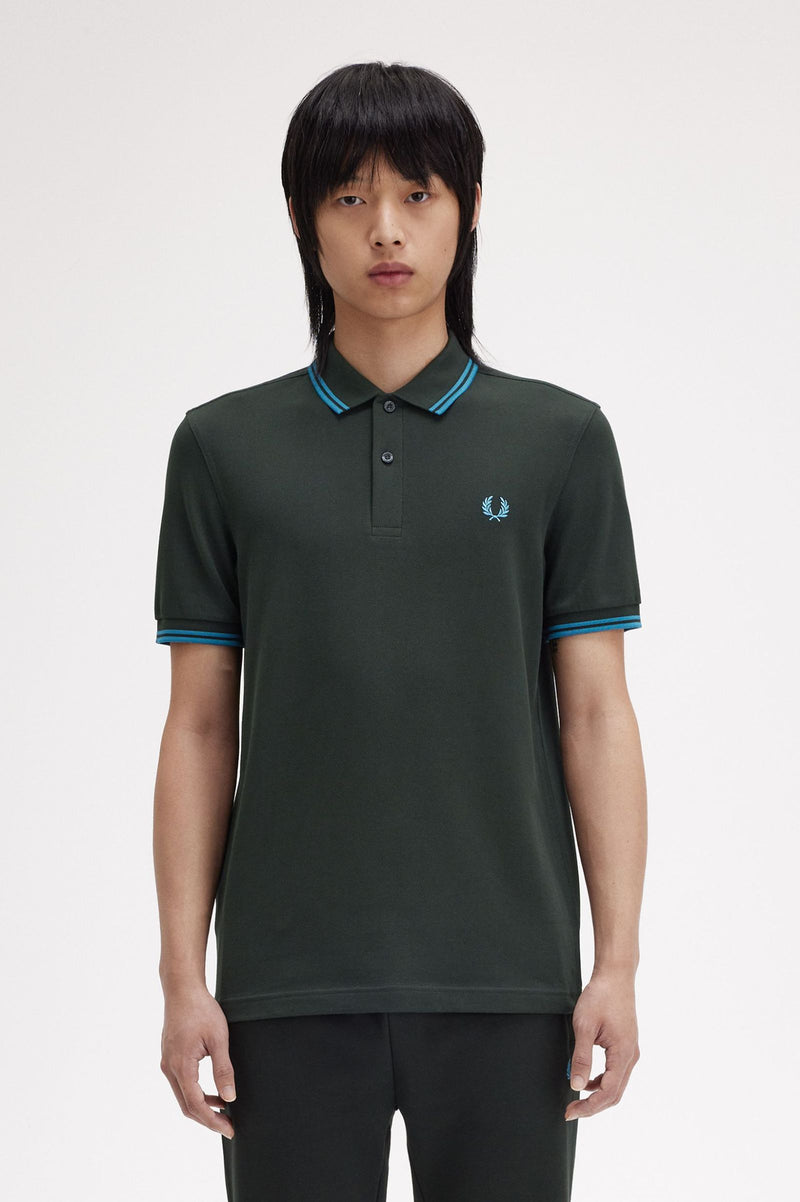 TWIN TIPPED FRED PERRY SHIRT