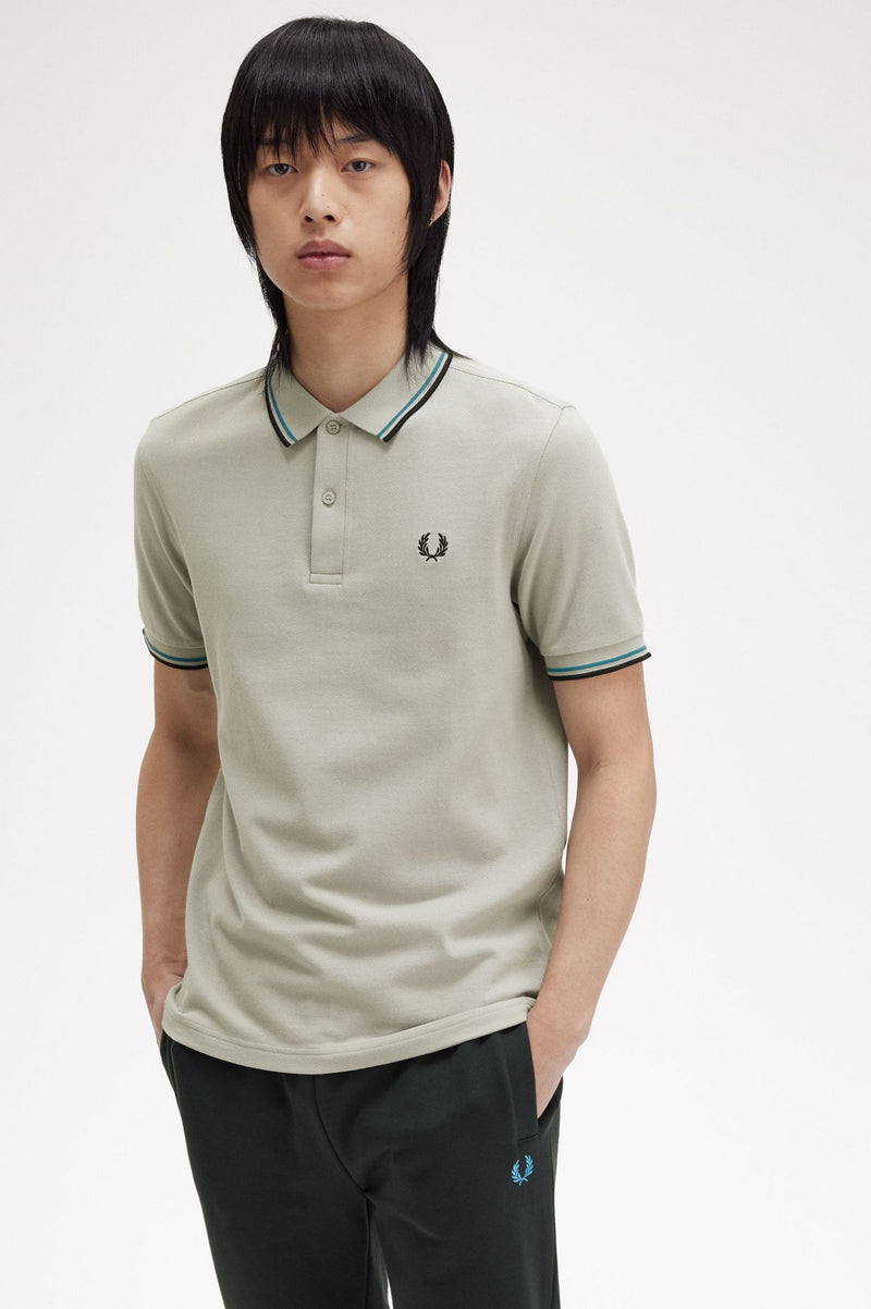 TWIN TIPPED FRED PERRY SHIRT