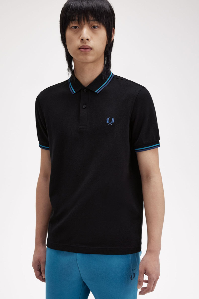 TWIN TIPPED FRED PERRY SHIRT