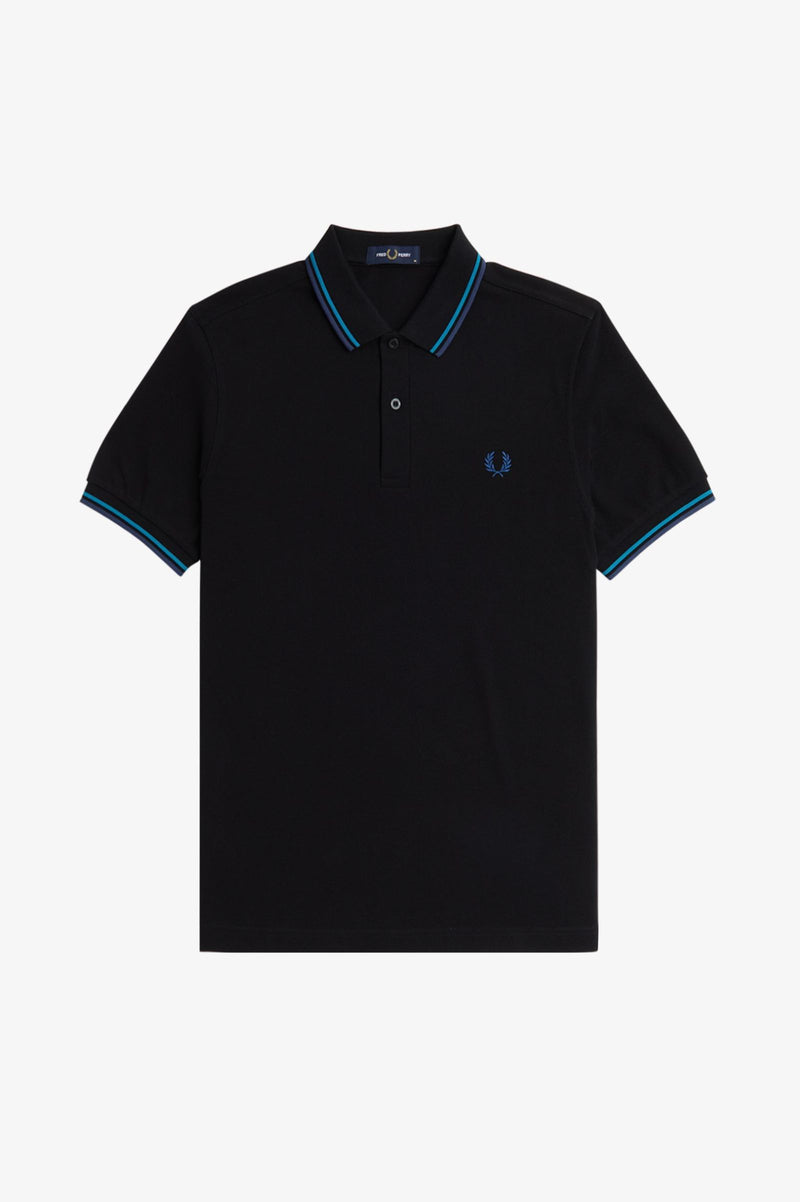 TWIN TIPPED FRED PERRY SHIRT