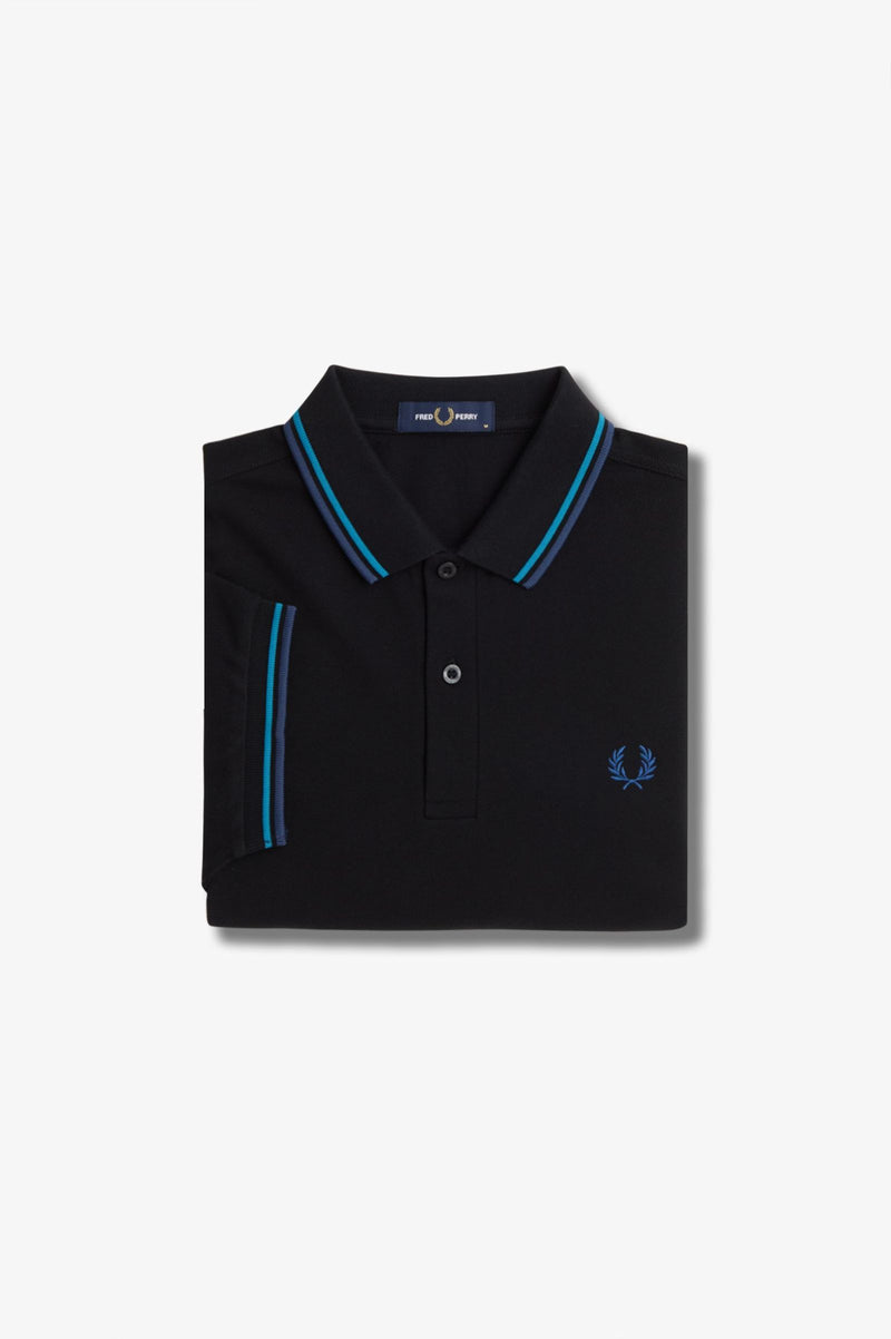 TWIN TIPPED FRED PERRY SHIRT