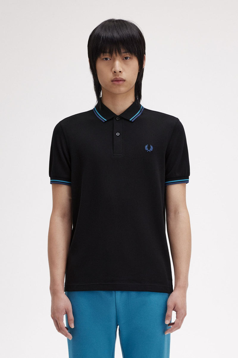 TWIN TIPPED FRED PERRY SHIRT