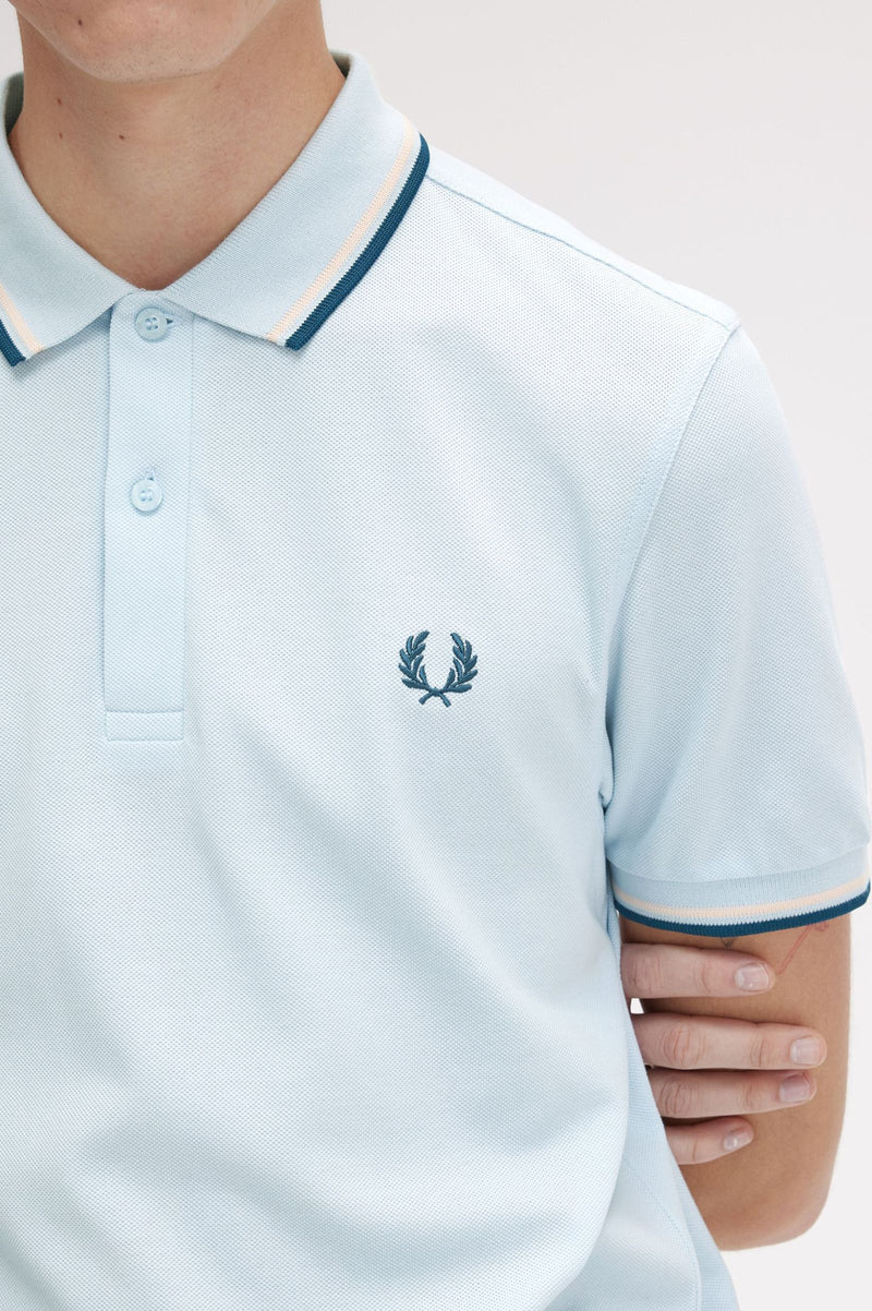 TWIN TIPPED FRED PERRY SHIRT