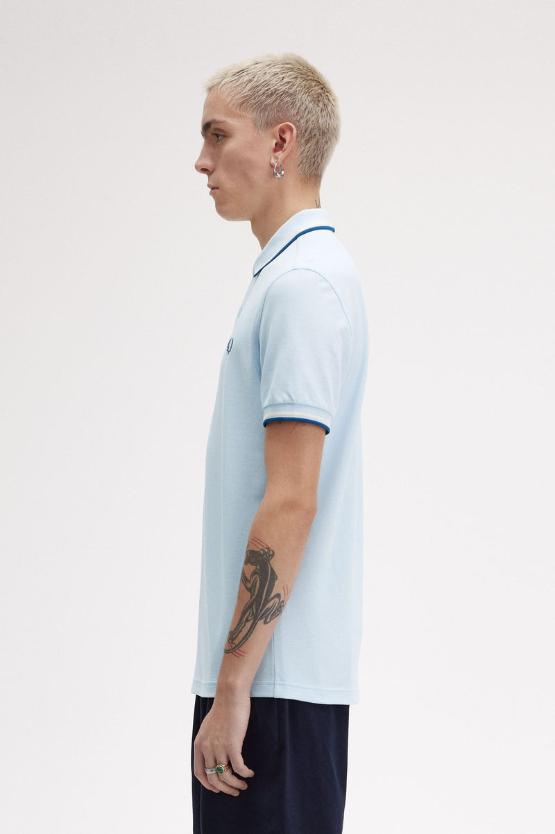 TWIN TIPPED FRED PERRY SHIRT