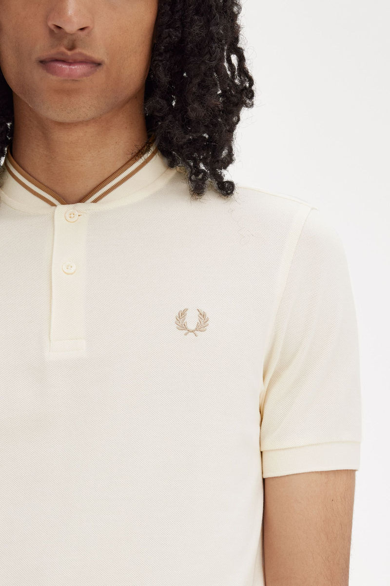 BOMBER COLLAR POLO SHIRT