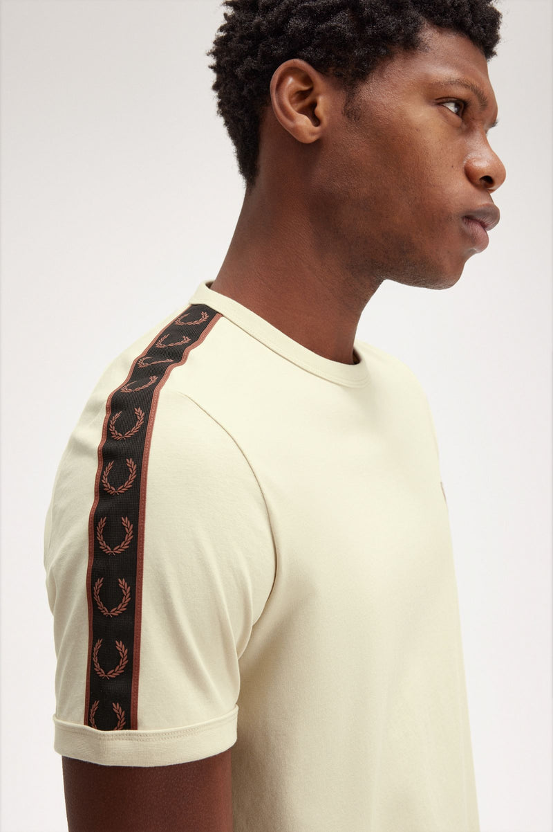 CONTRAST TAPE RINGER T-SHIRT