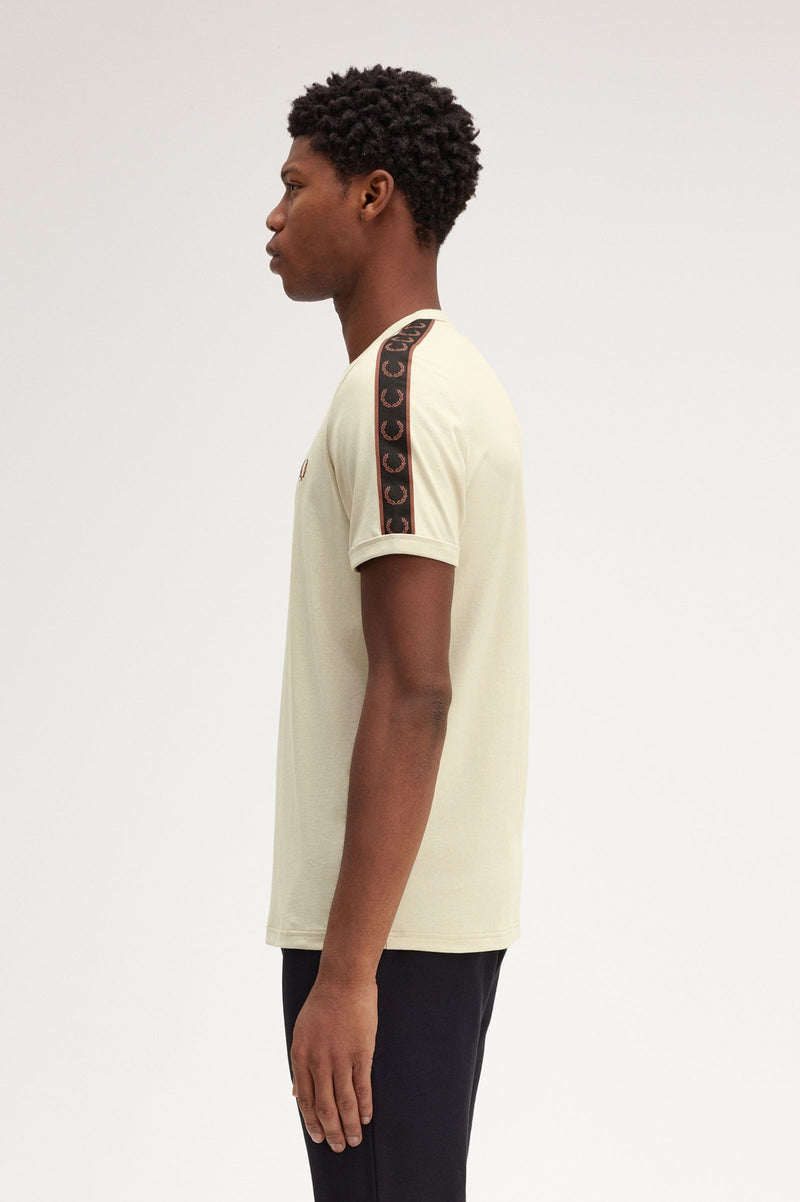 CONTRAST TAPE RINGER T-SHIRT