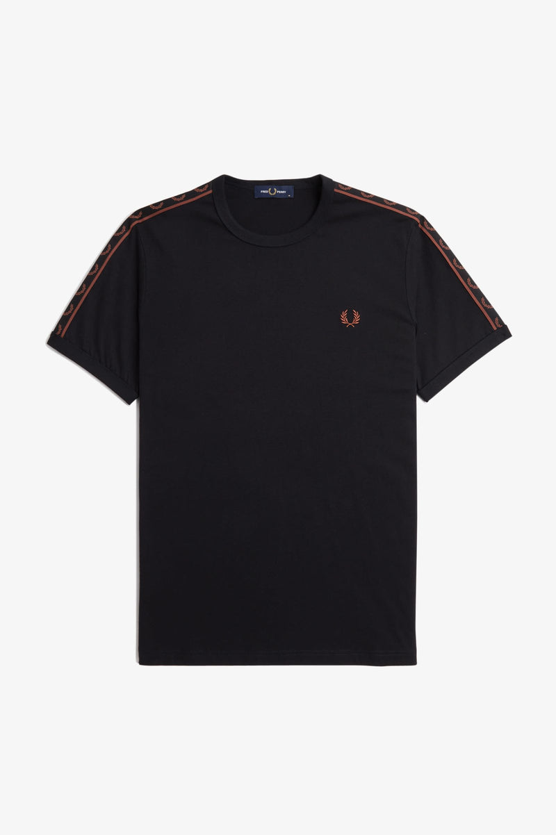 CONTRAST TAPE RINGER T-SHIRT