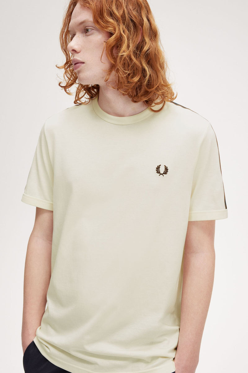 CONTRAST TAPE RINGER T-SHIRT