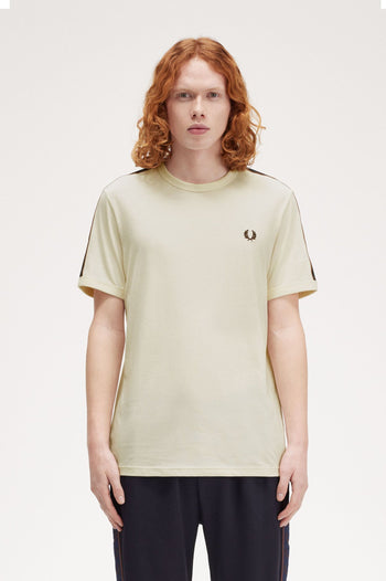 CONTRAST TAPE RINGER T-SHIRT