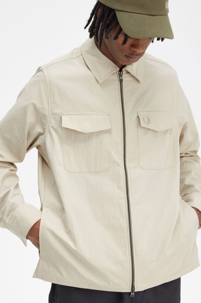 ZIP OVERSHIRT