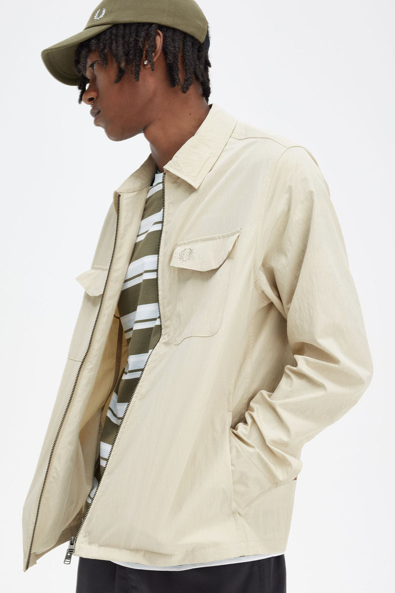 ZIP OVERSHIRT