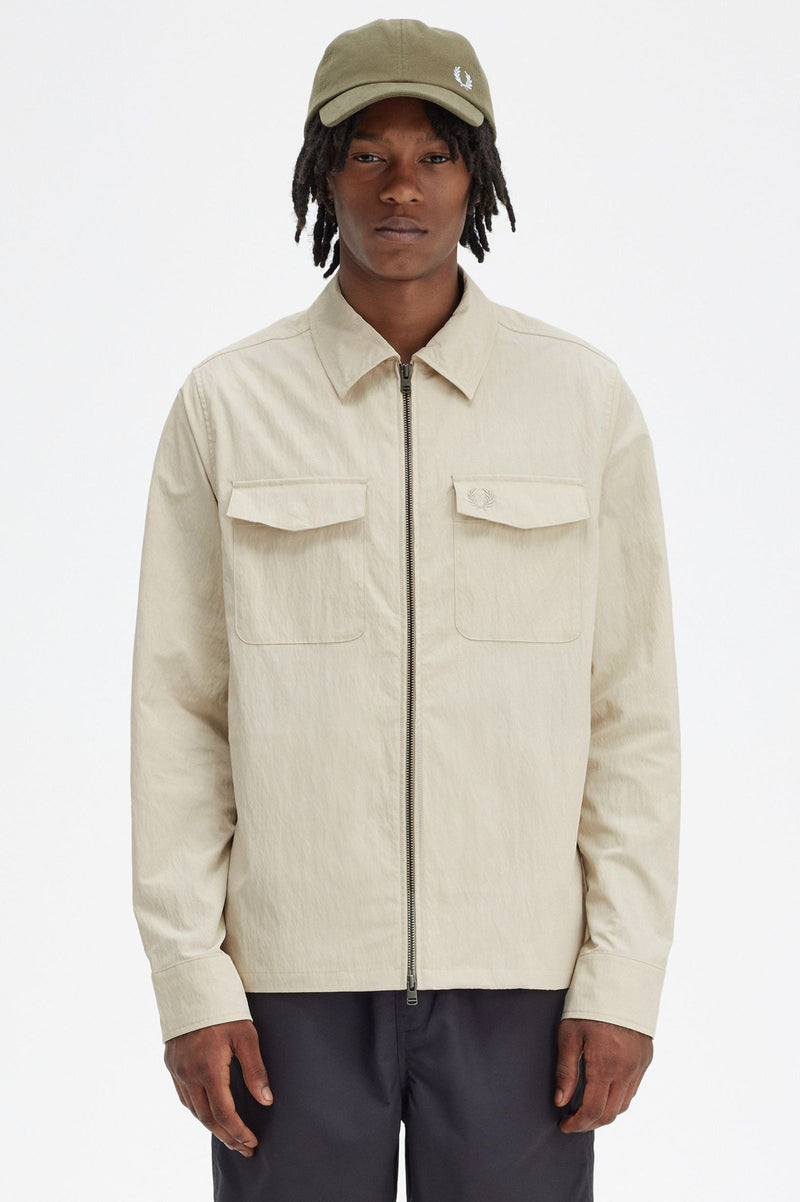 ZIP OVERSHIRT