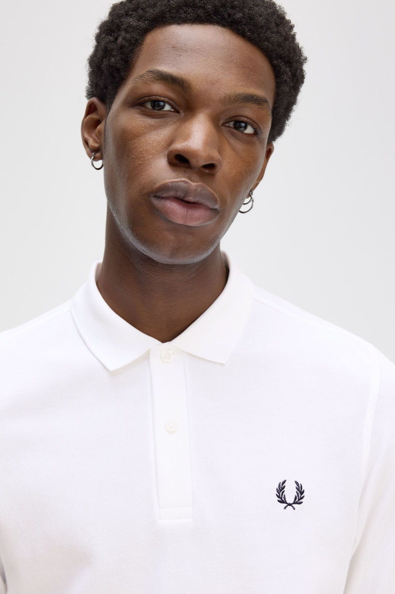 LS PLAIN FRED PERRY SHIRT