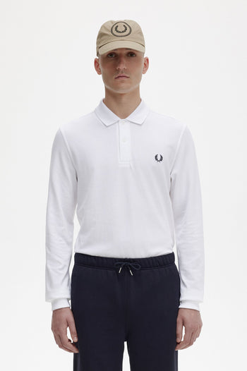 LS PLAIN FRED PERRY SHIRT