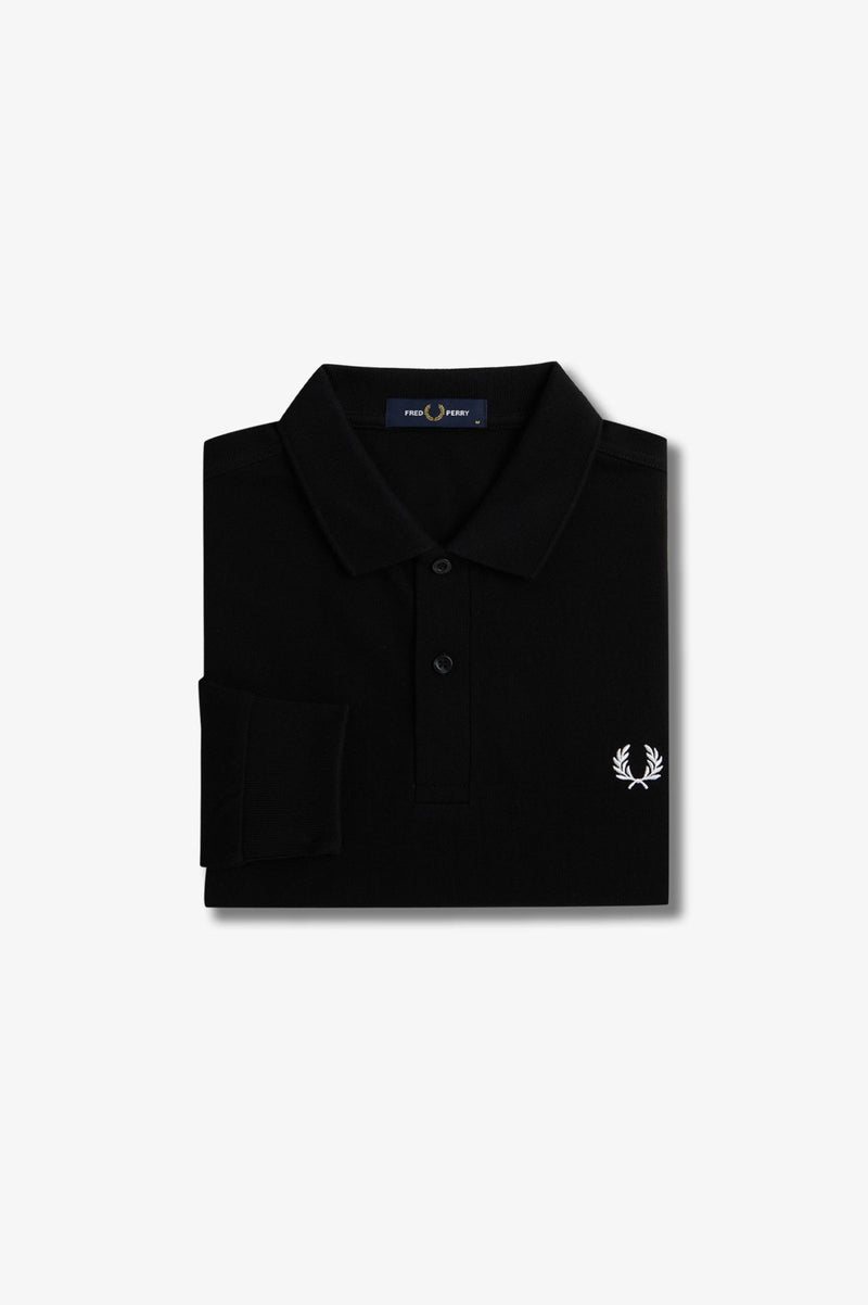 LS PLAIN FRED PERRY SHIRT