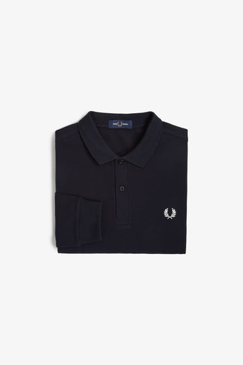 LS PLAIN FRED PERRY SHIRT